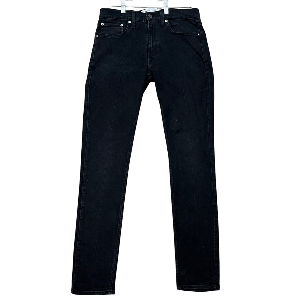 Signature by Levi Strauss & Co S37 Slim‎ Jeans Mens 32x34 Black Stretch Denim